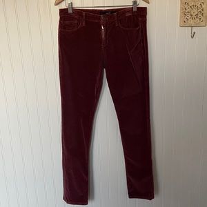 Velveteen Skinny Pants